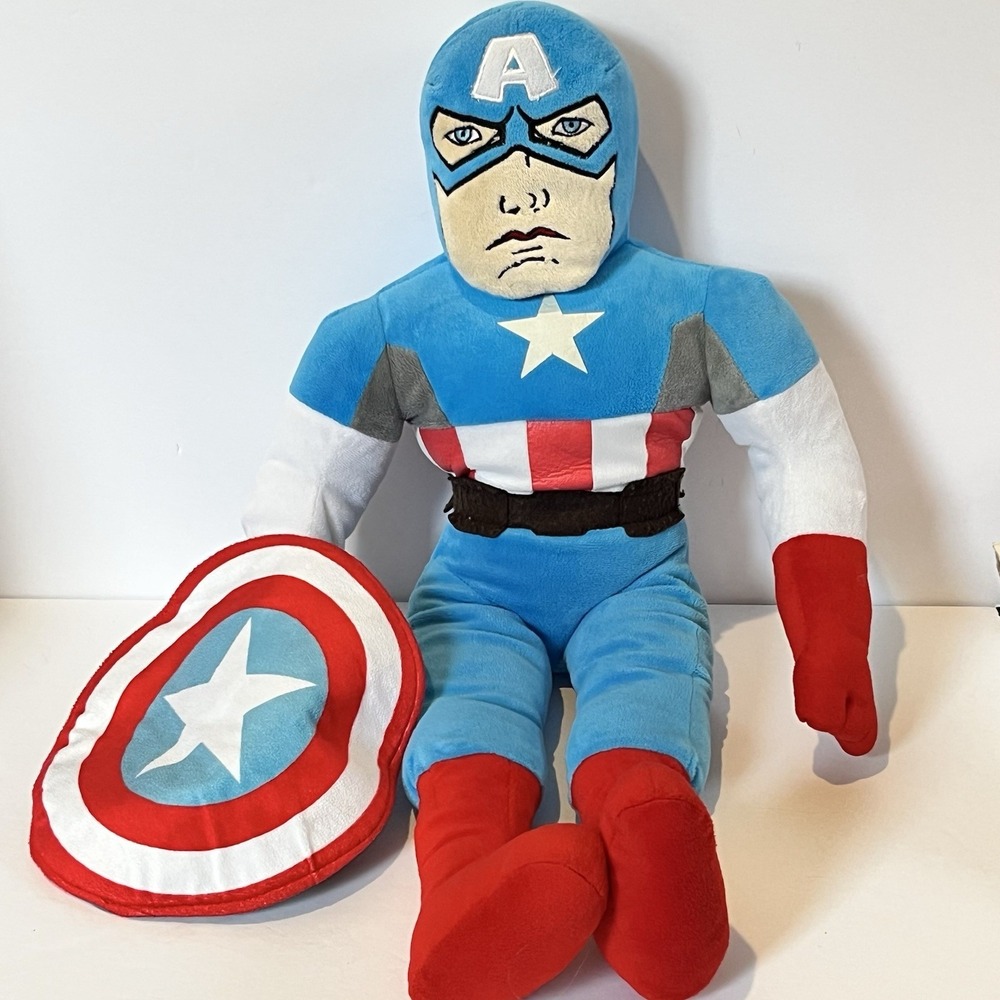Marvel Avengers Captain America Plush Pillow Action Figure 25 Inch XL